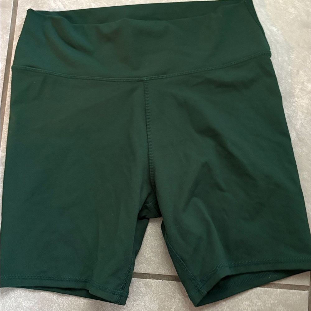 Wild Fable Dark Green Athletic Shorts